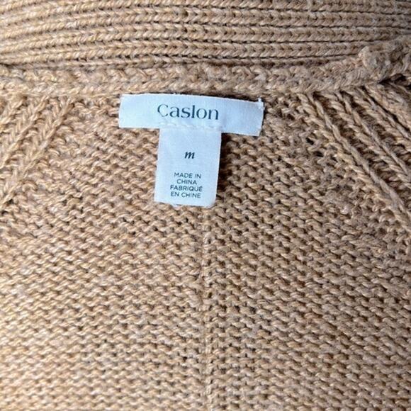 Caslon Open Front Long Cardigan  size Medium - Picture 5 of 6